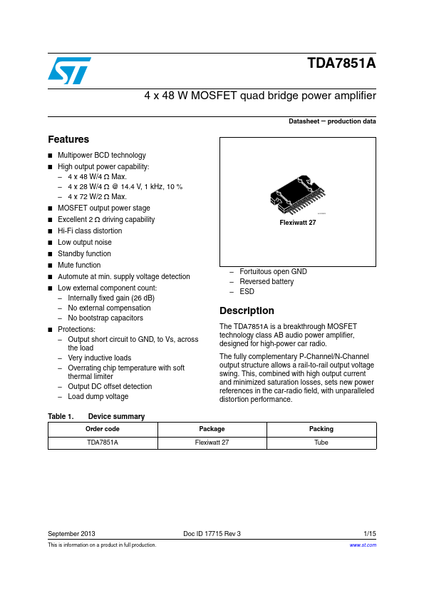 TDA7851A