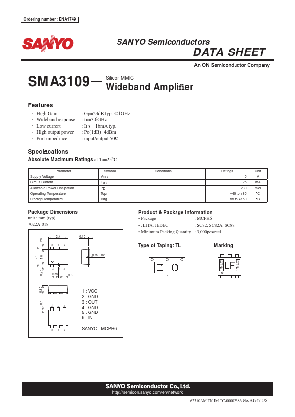 SMA3109