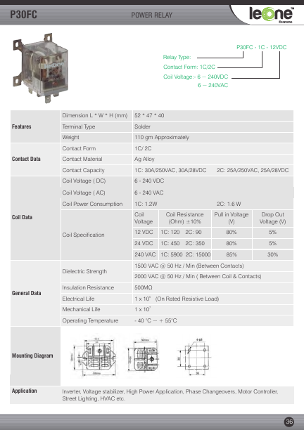 P30FC-1C-24VDC