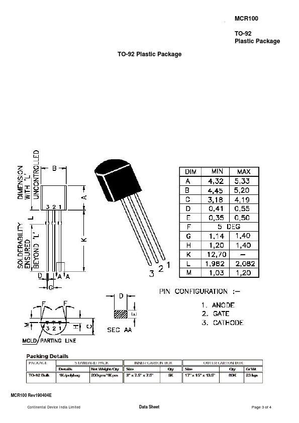 MCR100-3