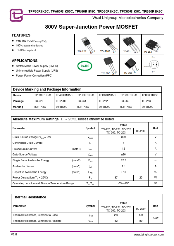 TPD80R1K5C