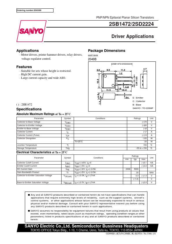 2SB1472