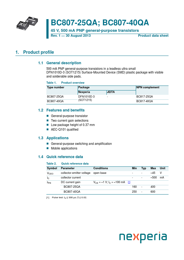 BC807-25QA