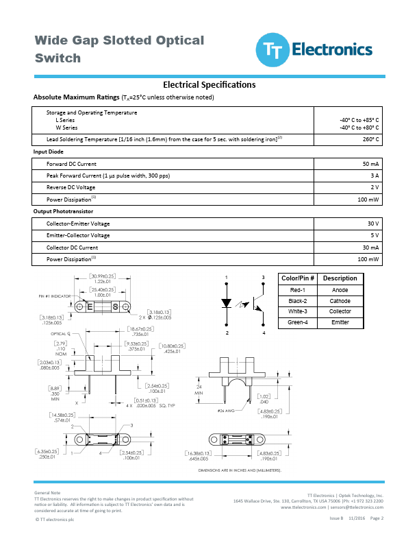 OPB801W