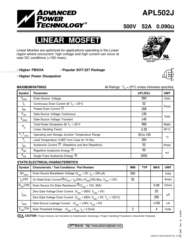 APL502J