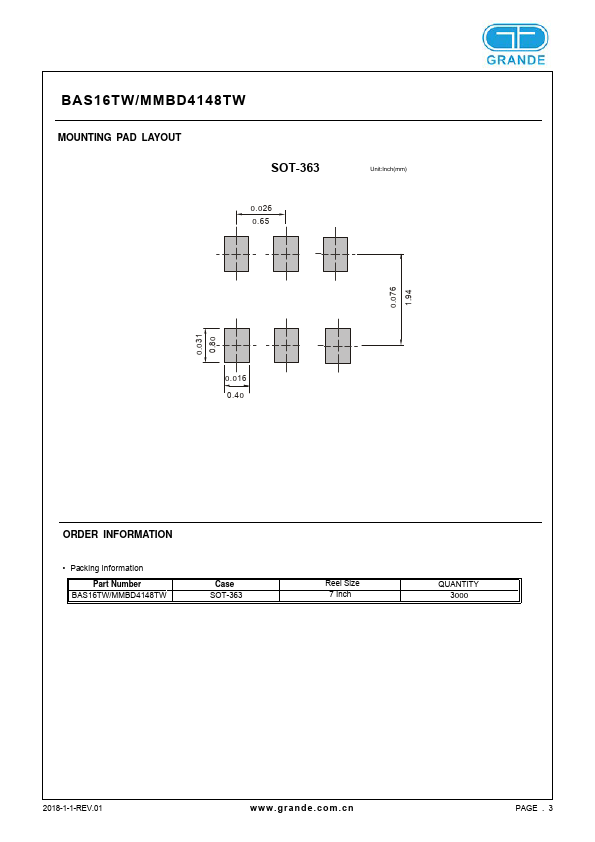 MMBD4148TW