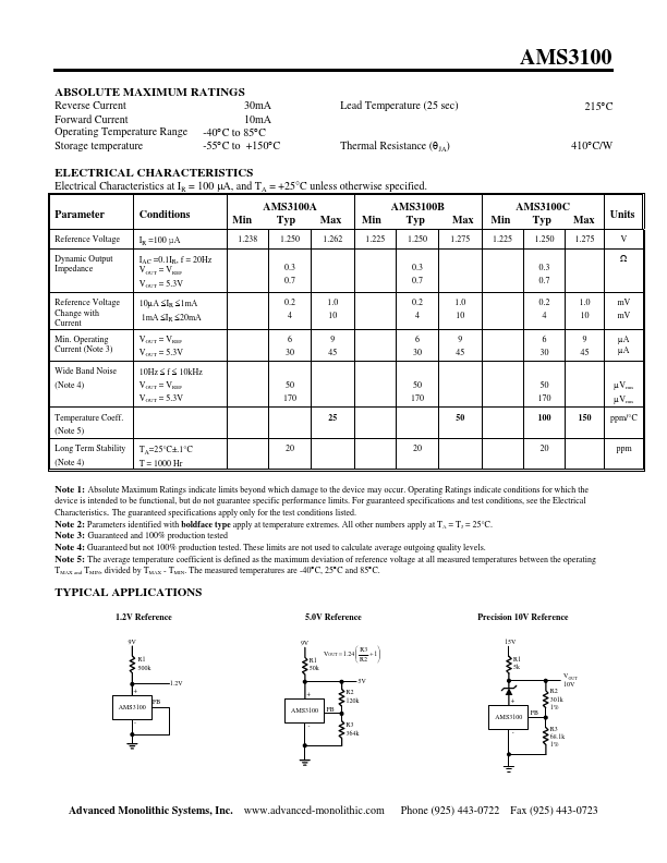 AMS3100