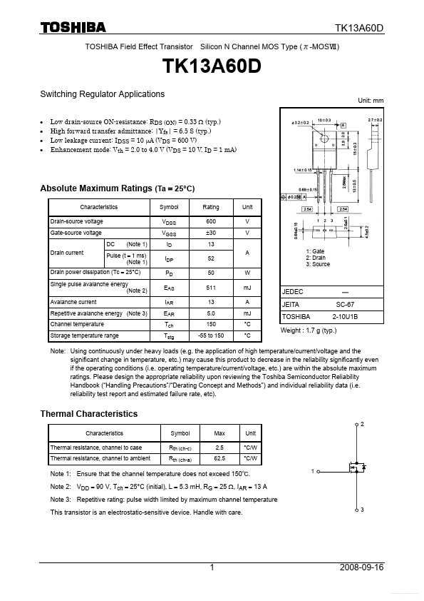 K13A60D