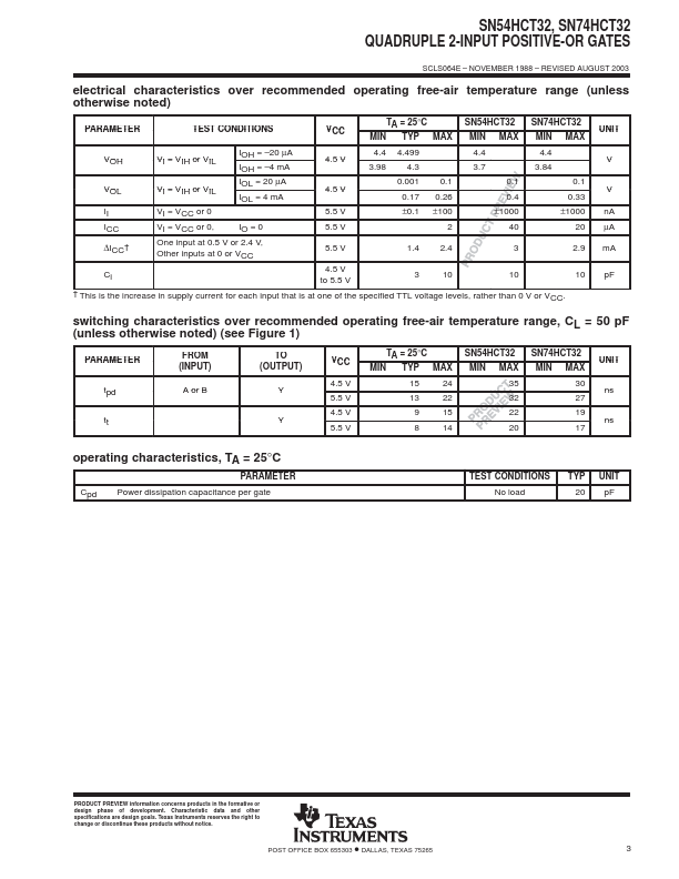 SNJ54HCT32FK