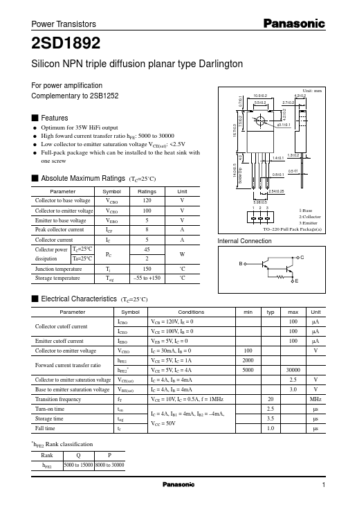 2SD1892