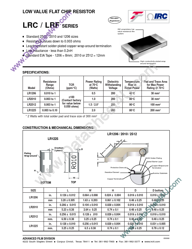 LRC-LRF2512-01-R010-J