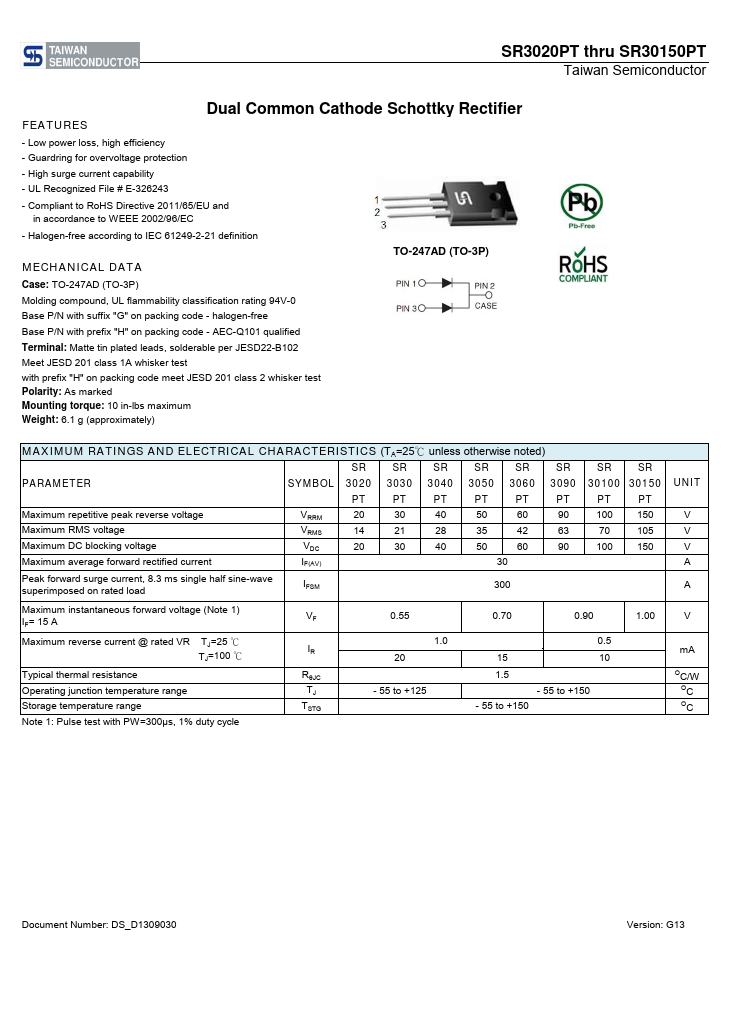 SR3030PT