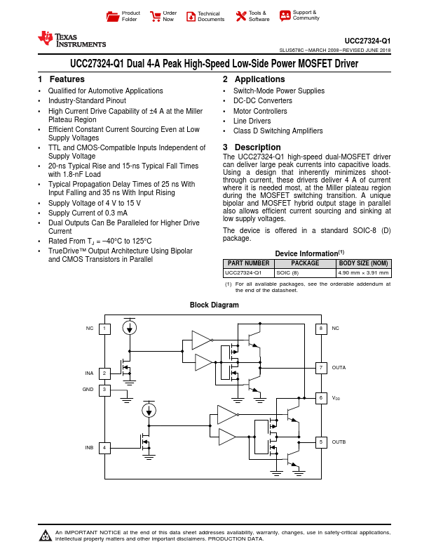 UCC27324-Q1