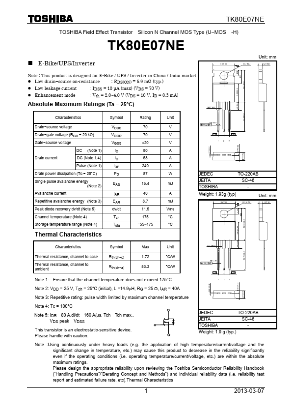 K80E07NE