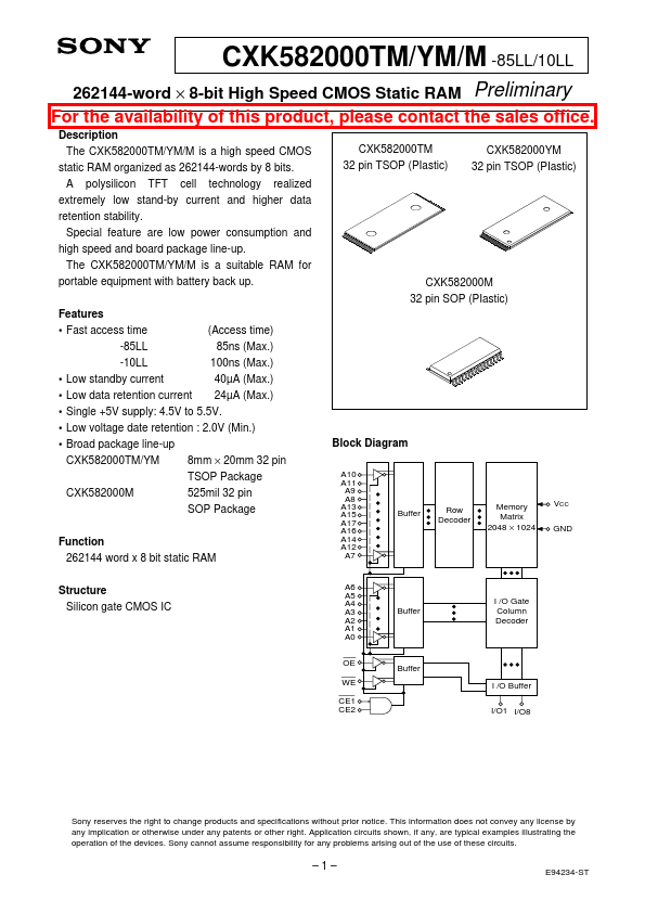 CXK582000YM