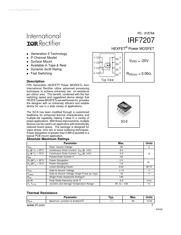 IRF7207