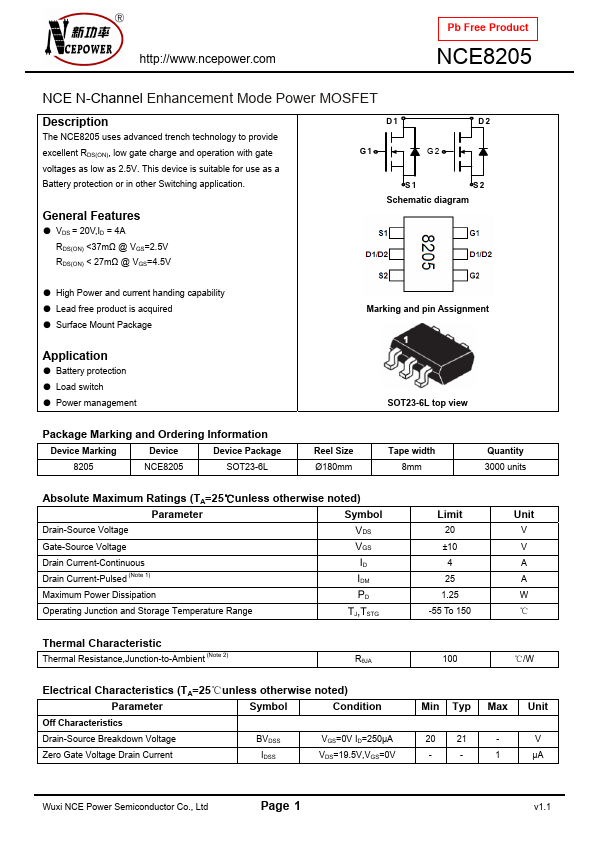 NCE8205