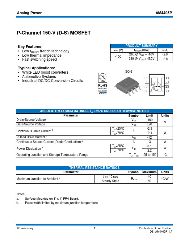 AM4405P