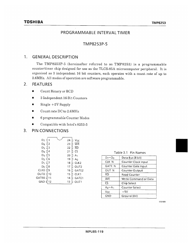 TMP8253P-5