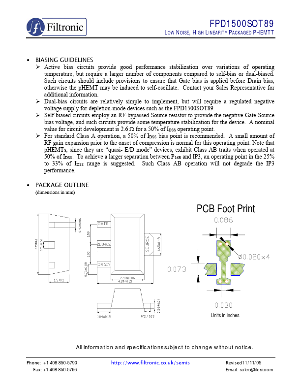 FPD1500SOT89