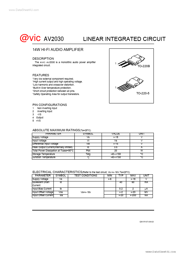 AV2030