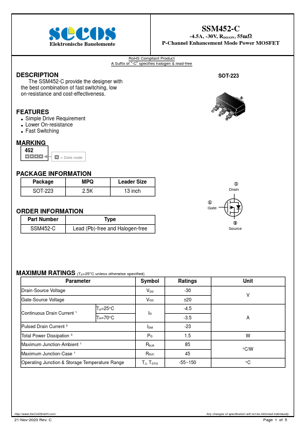 SSM452-C