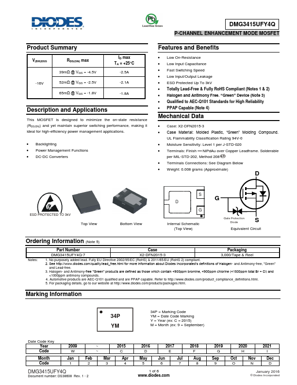 DMG3415UFY4Q