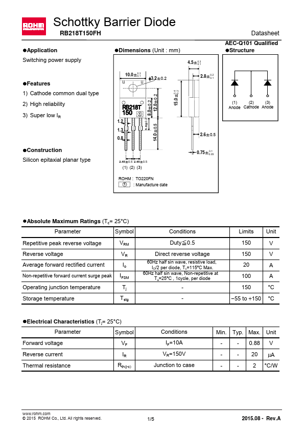 RB218T150FH