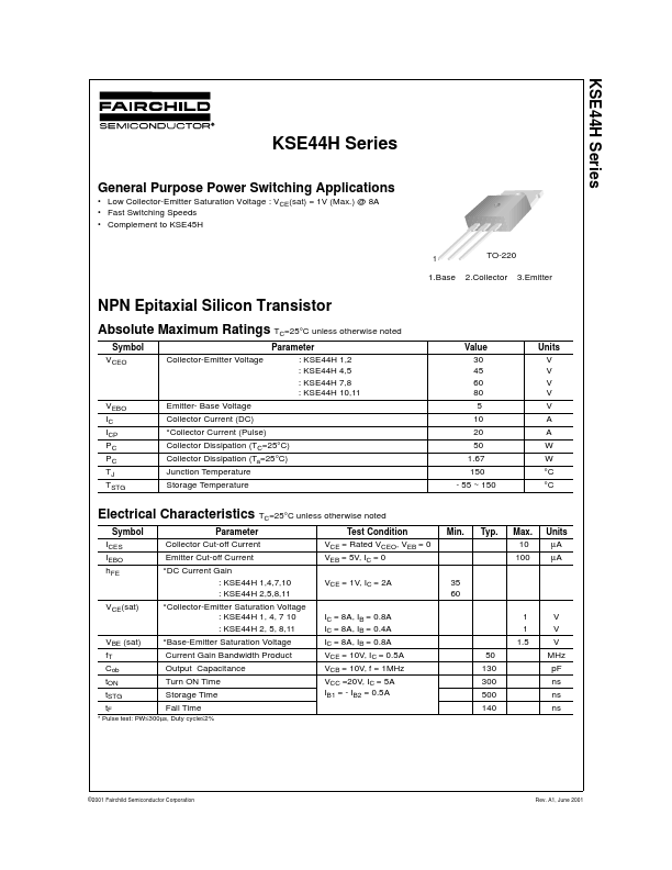 KSE44H10