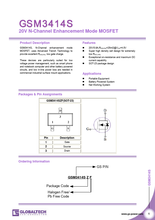 GSM3414S