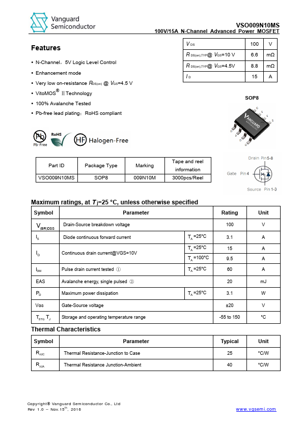 VSO009N10MS