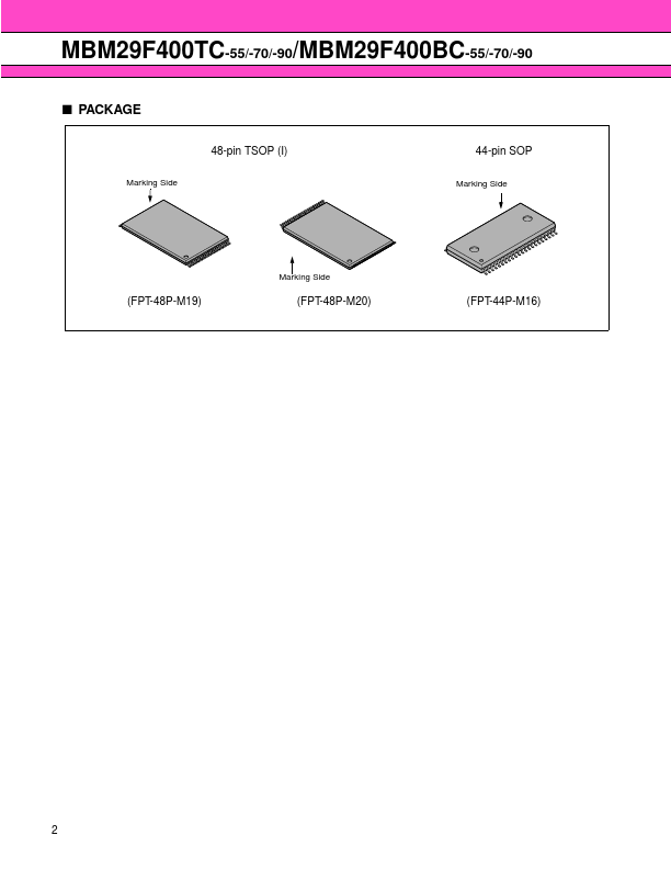 MBM29F400BC-90