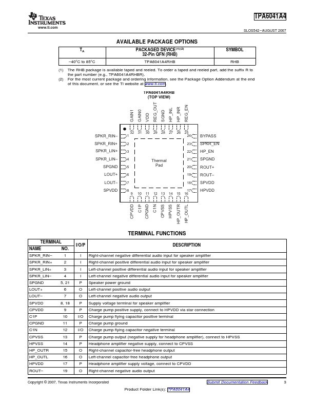 TPA6041A4