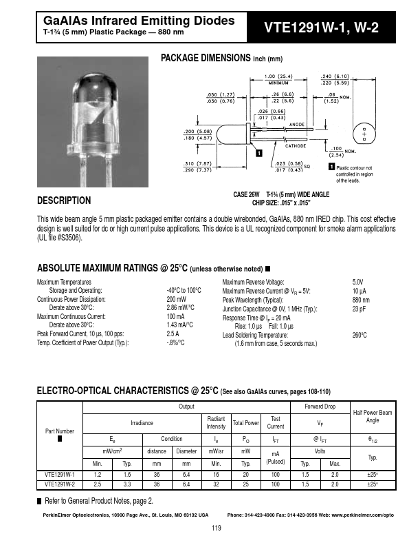 VTE1291W-2