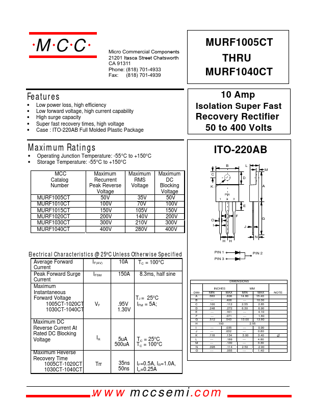 MURF1020CT