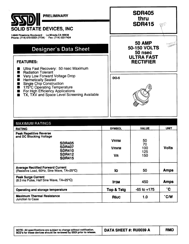 SDR407