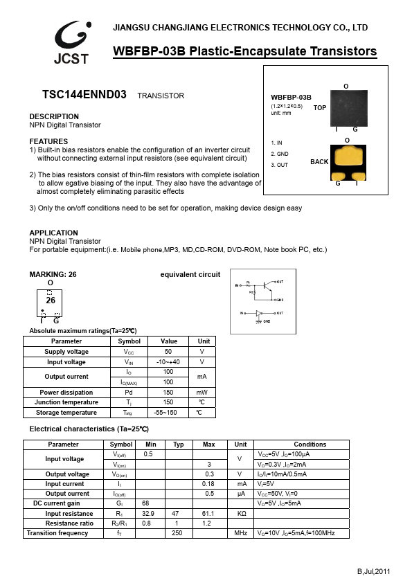 TSC144ENND03