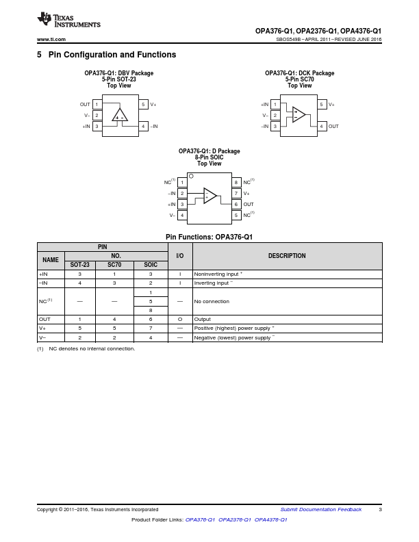 OPA4376-Q1