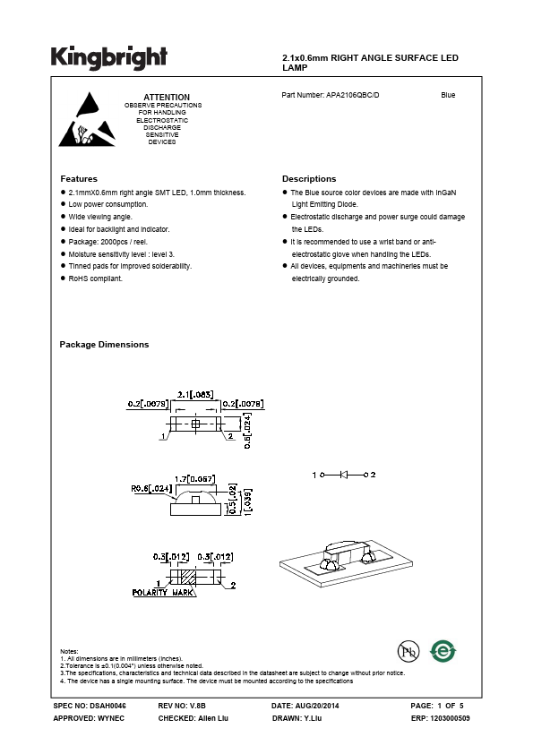 APA2106QBC-D