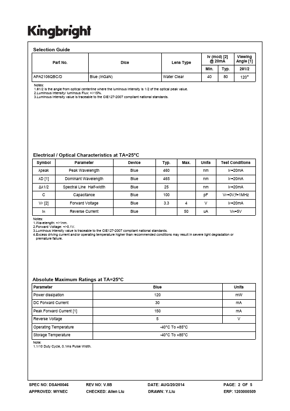 APA2106QBC-D