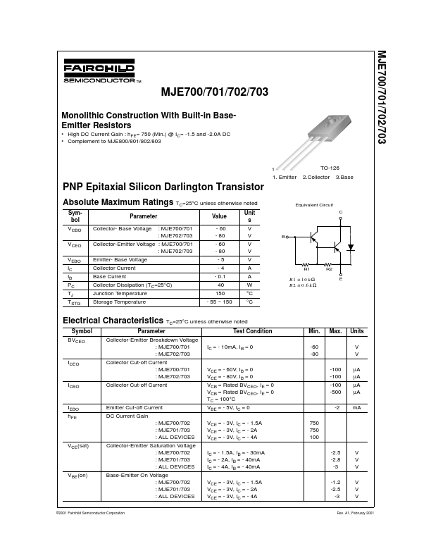 MJE701