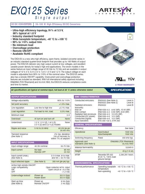 EXQ125-48S3V3-RJ