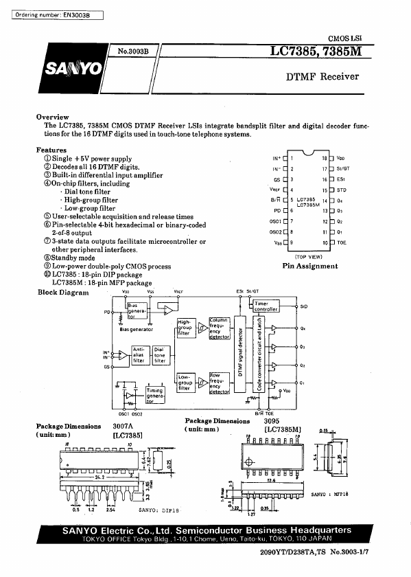 LC7385M