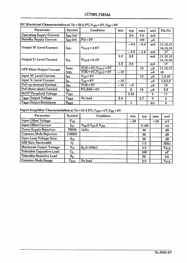 LC7385M