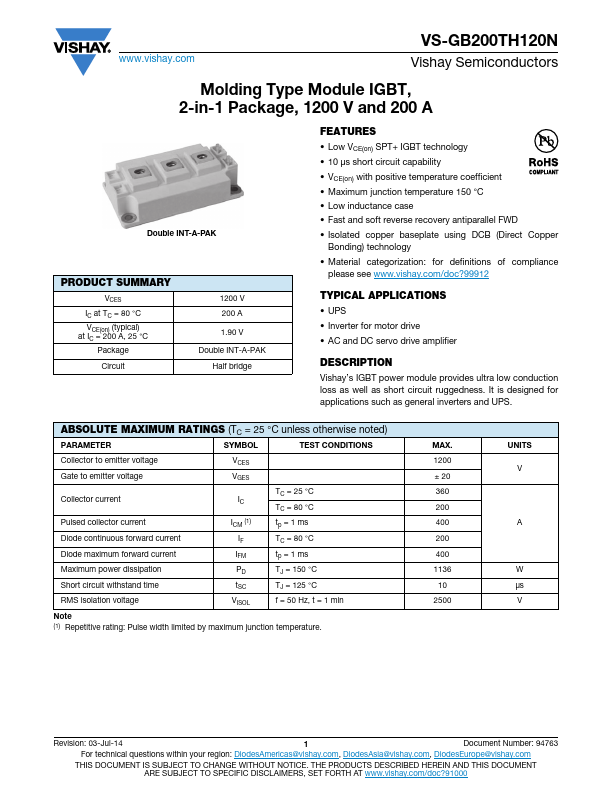 VS-GB200TH120N