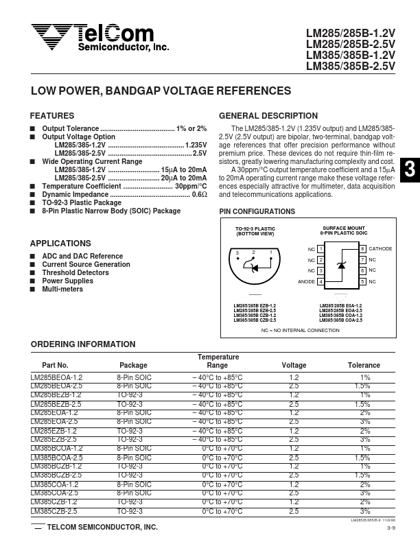 LM385-2.5V