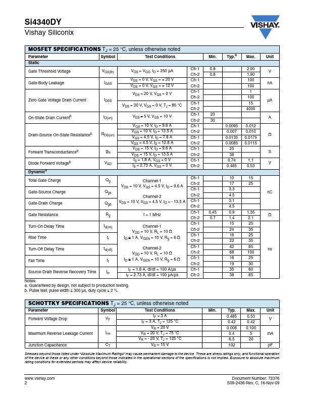 SI4340DY