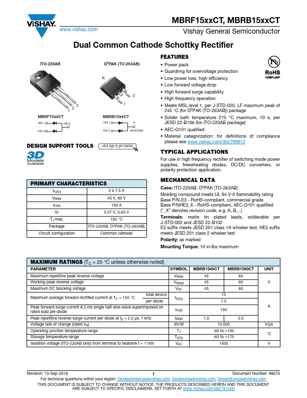 MBRF1535CT