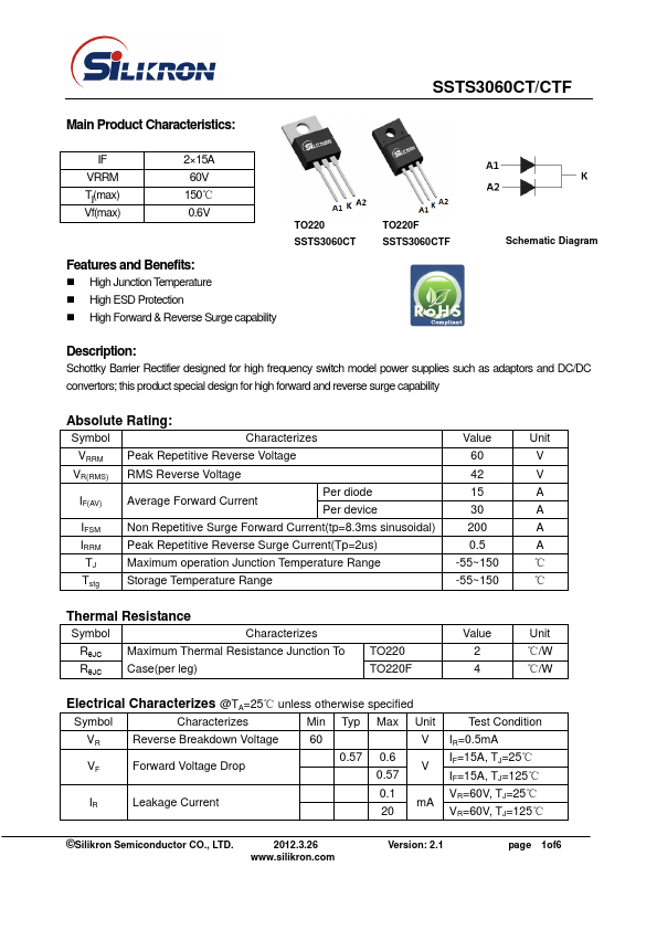 SSTS3060CT