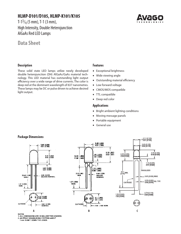 HLMP-D101